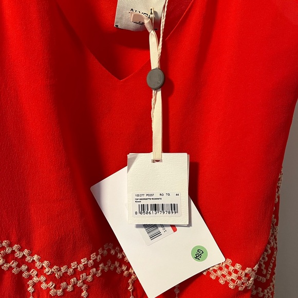 Alysi Silk Top Made in Italy - Picture 6 of 8